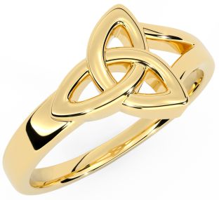 Ladies 14K Gold Celtic Knot Ring