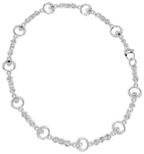 Silver Celtic "Claddagh" Bracelet