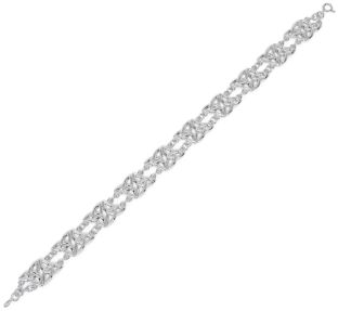 Silver Celtic "Trinity Knot" Bracelet