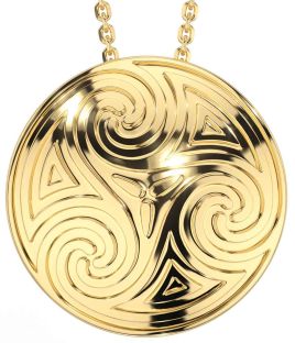 Gold Celtic Necklace