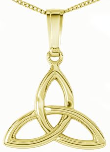 Yellow Gold "Celtic Knot" Pendant Necklace